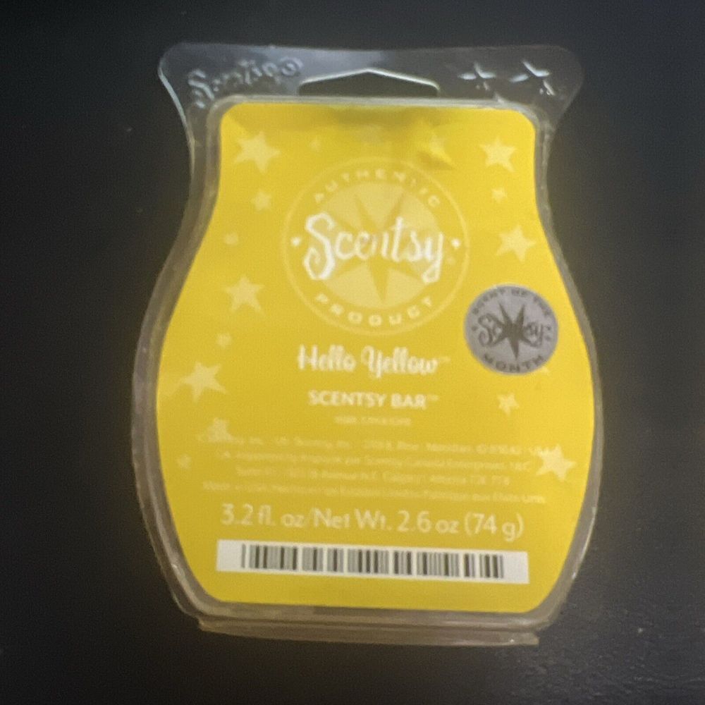 HELLO YELLOW SCENTSY WAX‎ BAR *NEW*